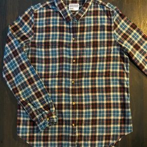 Vans plaid shirt, size L